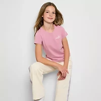 PUMA Big Kid Girls Wide Leg Regular Fit Pull-On Pant