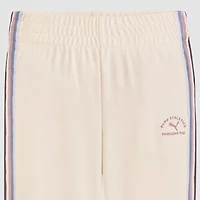 PUMA Big Kid Girls Wide Leg Regular Fit Pull-On Pant