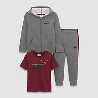 PUMA Little Boys 3-pc. Pant Set