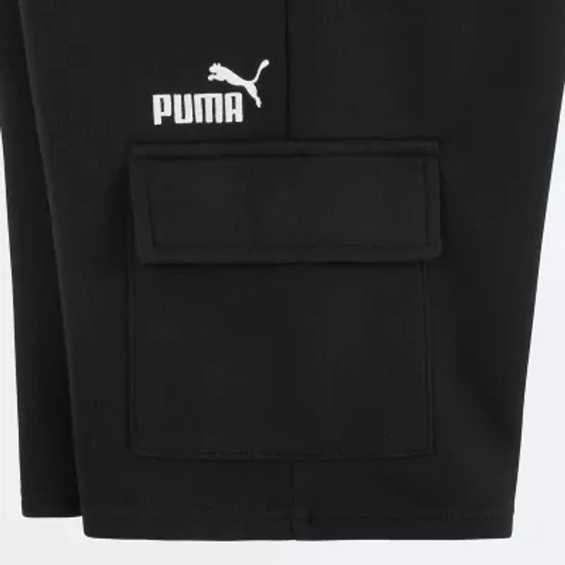 PUMA Big Kid Boys Fleece Cargo Short