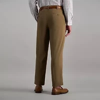 Haggar Cool Right Performance Flex Mens Classic Fit Flat Front Pant