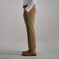 Haggar Cool Right Performance Flex Mens Classic Fit Flat Front Pant