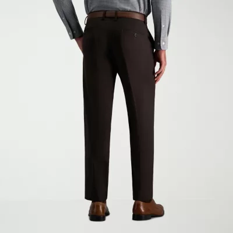 Haggar JMH Prominent Twill Mens Stretch Fabric Flat Front Suit Pant