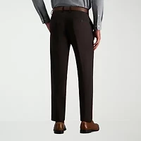Haggar JMH Prominent Twill Mens Stretch Fabric Flat Front Suit Pant