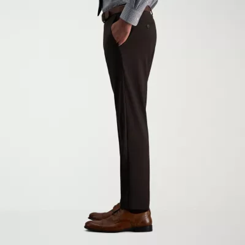 Haggar JMH Prominent Twill Mens Stretch Fabric Flat Front Suit Pant