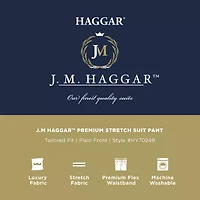 Haggar JMH Prominent Twill Mens Stretch Fabric Flat Front Suit Pant