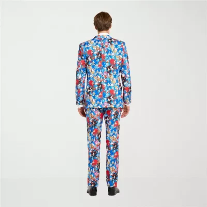 Opposuits Mens Sonic The Hedgehog Suit Set