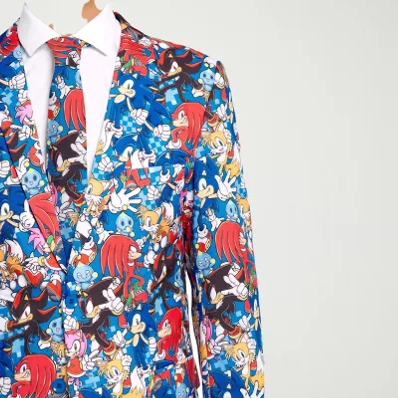 Opposuits Mens Sonic The Hedgehog Suit Set