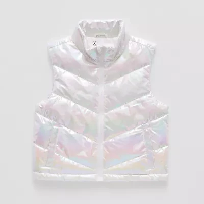 Xersion Little & Big Kid Girls Heavyweight Puffer Vest