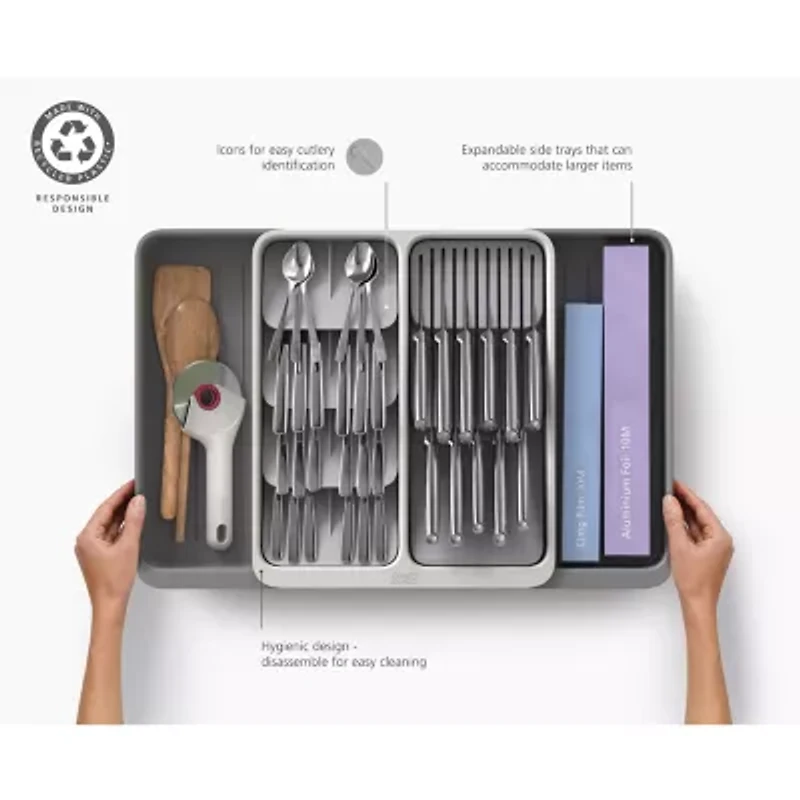 Joseph Joseph Expanding Tiered Cutlery Organizer