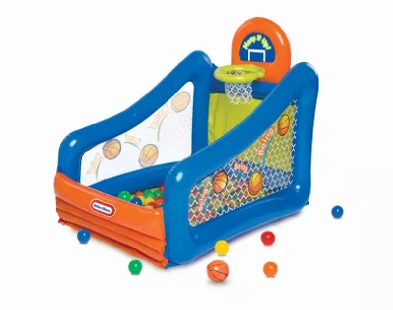 Little Tikes Hoop It Up! Play Center Ball Pit Outdoor Play Set