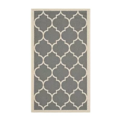 Safavieh Courtyard Collection Amias Geometric Indoor/Outdoor Area Rug