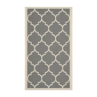 Safavieh Courtyard Collection Amias Geometric Indoor/Outdoor Area Rug