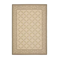 Safavieh Courtyard Collection Anima Geometric Indoor/Outdoor Area Rug