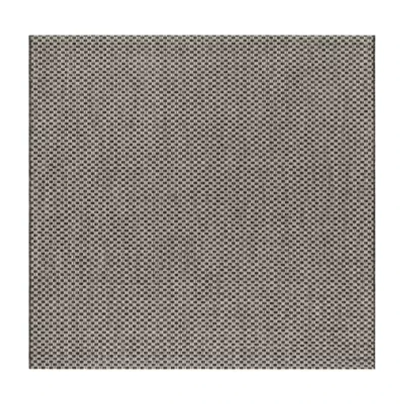 Safavieh Courtyard Collection Blanca Geometric Indoor/Outdoor Square Area Rug