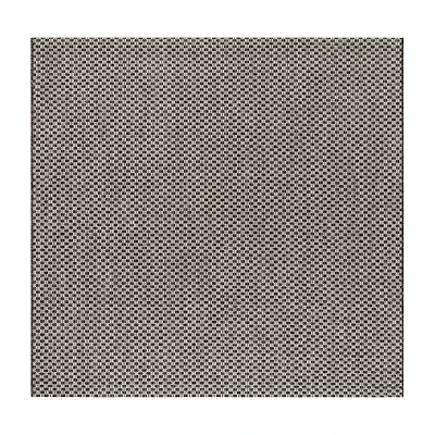 Safavieh Courtyard Collection Blanca Geometric Indoor/Outdoor Square Area Rug