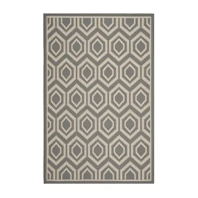 Safavieh Courtyard Collection Carmella Geometric Indoor/Outdoor Area Rug