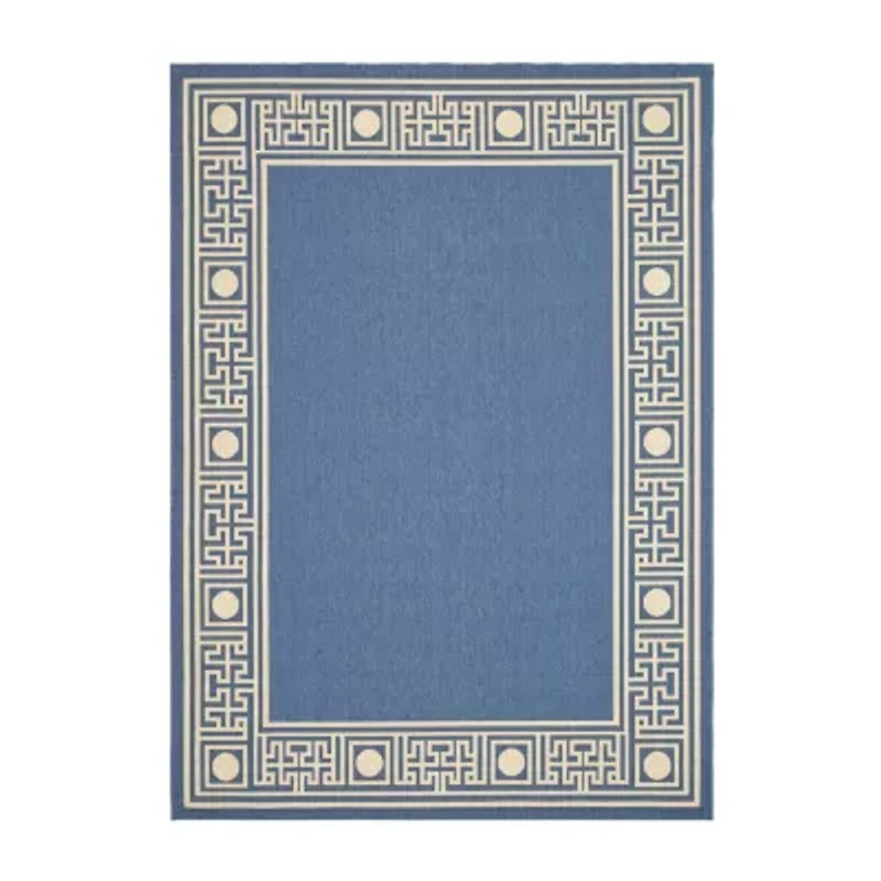 Safavieh Courtyard Collection Cherette Oriental Indoor/Outdoor Area Rug