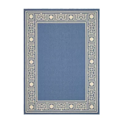 Safavieh Courtyard Collection Cherette Oriental Indoor/Outdoor Area Rug
