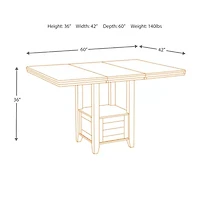 Signature Design by Ashley® Towson Counter Height Dining Room Table