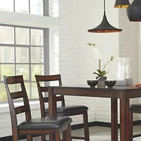 Signature Design by Ashley® Coviar 5-Piece Counter Height Dining Set