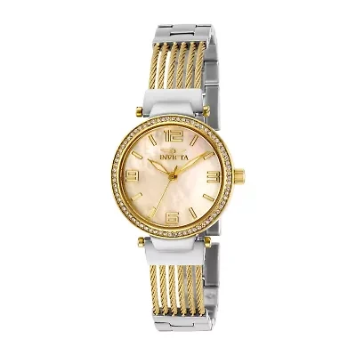 Invicta Bolt Womens Two Tone Stainless Steel Bracelet Watch 29141