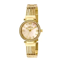 Invicta Bolt Womens Gold Tone Stainless Steel Bracelet Watch 29143