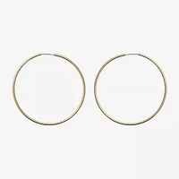 Mixit Womens 80mm Hoop Earrings