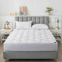 Royal Velvet Honeycomb Soft Knit Mattress Topper
