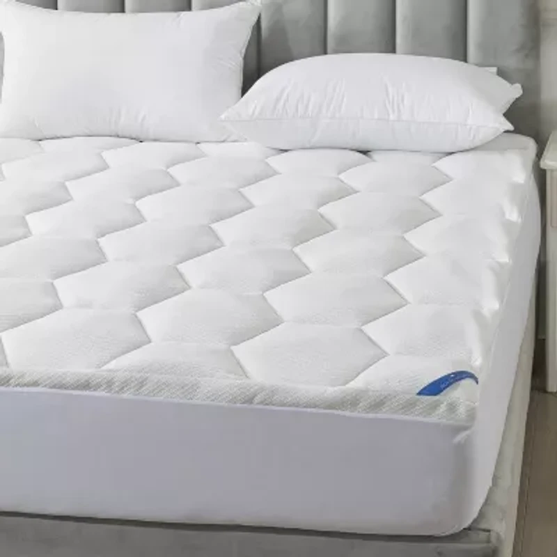 Royal Velvet Honeycomb Soft Knit Mattress Topper
