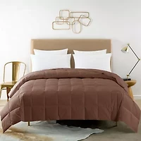 St. James Home Constance 233 Thread Count White Duck Down Blanket