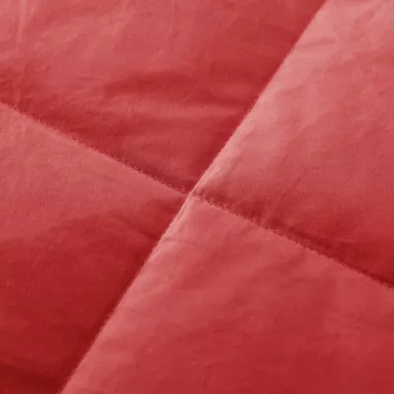 St. James Home Constance 233 Thread Count White Duck Down Blanket