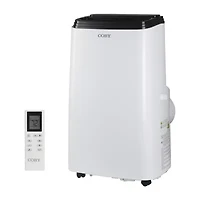 Coby 4-in-1 AC Unit, Heater, Dehumidifier & Fan, 12,000 BTU Portable Air Conditioner