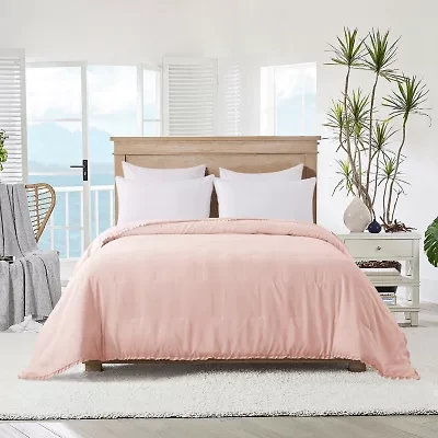 St. James Home Ruffled Edge Down Alternative Blanket