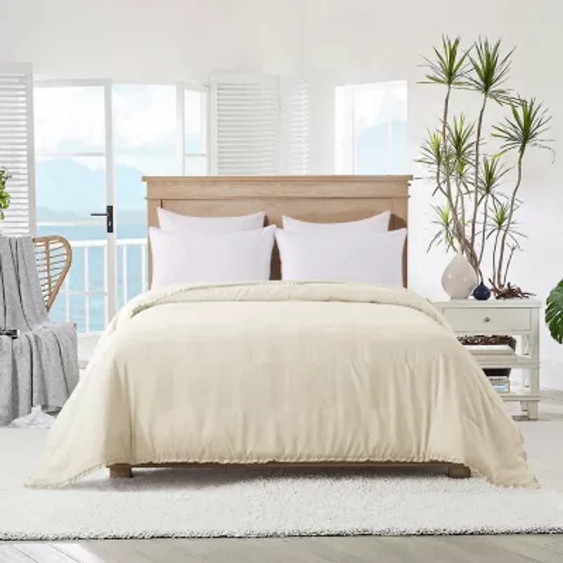 St. James Home Ruffled Edge Down Alternative Blanket