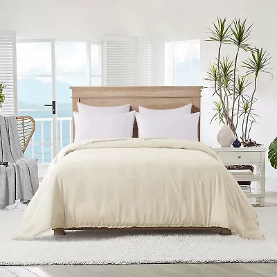 St. James Home Ruffled Edge Down Alternative Blanket