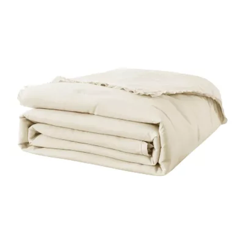 St. James Home Ruffled Edge Down Alternative Blanket