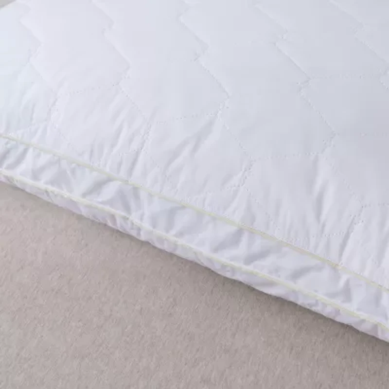 St. James Home Feather And Loom Cotton Quilted Nano Pillow