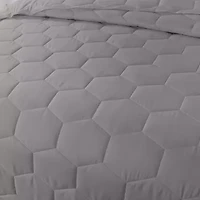 St. James Home Honeycomb Stitch Down Alternative Blanket
