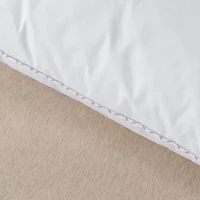 Waverly Antimicrobial treated 233 Thread Count Cotton White Duck Down Pillow
