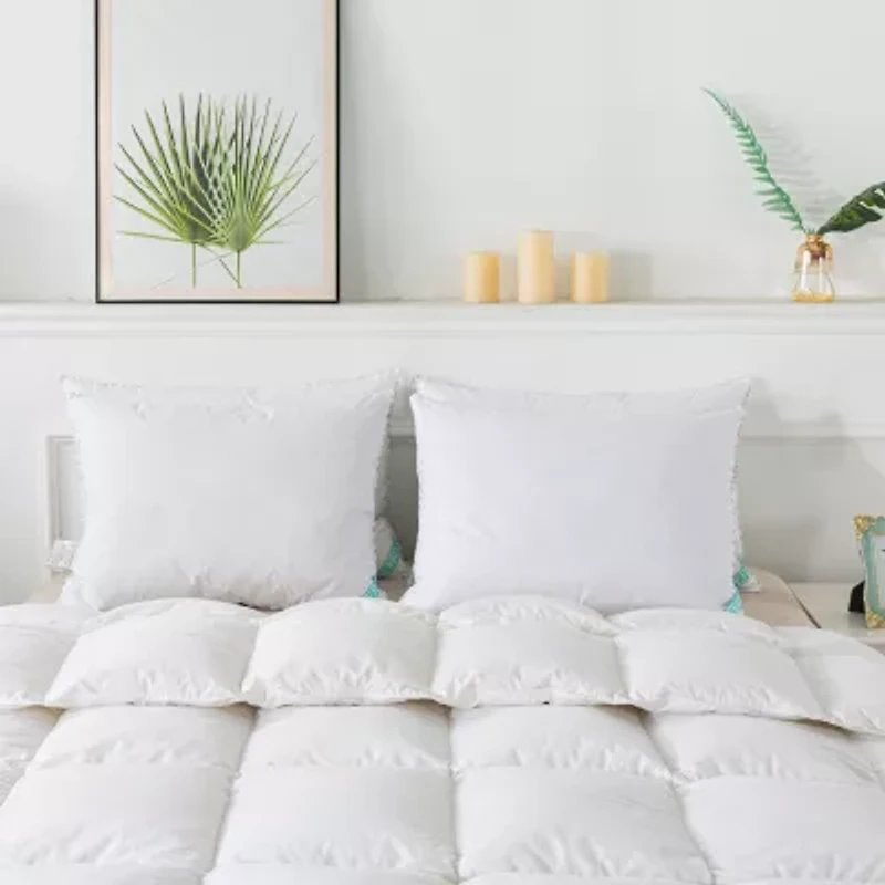 Waverly Antimicrobial treated White Down Blend Pillow