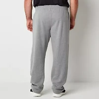 Xersion Quick Dry Cotton Fleece Mens Straight Mid Rise Regular Fit Big and Tall Workout Pant