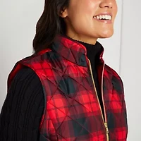 St. John's Bay Womens Heavyweight Quilted Vest