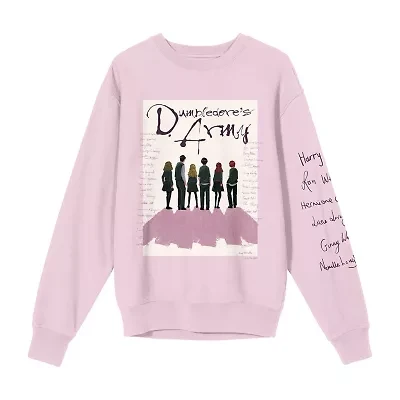 Womens Crew Neck Long Sleeve Harry Potter Juniors Sweatshirt