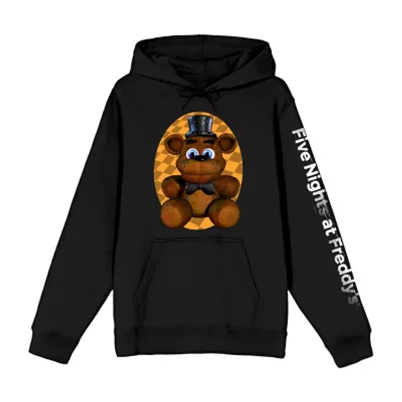 Five Nights At Freddy'S Plush Bear Womens Long Sleeve Juniors Hoodie