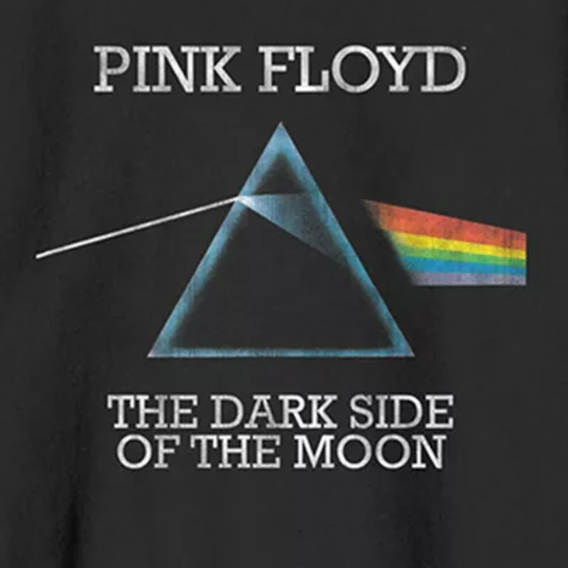 Pink Floyd The Dark Side Of Moon Womens Crew Neck Long Sleeve Juniors Sweatshirt