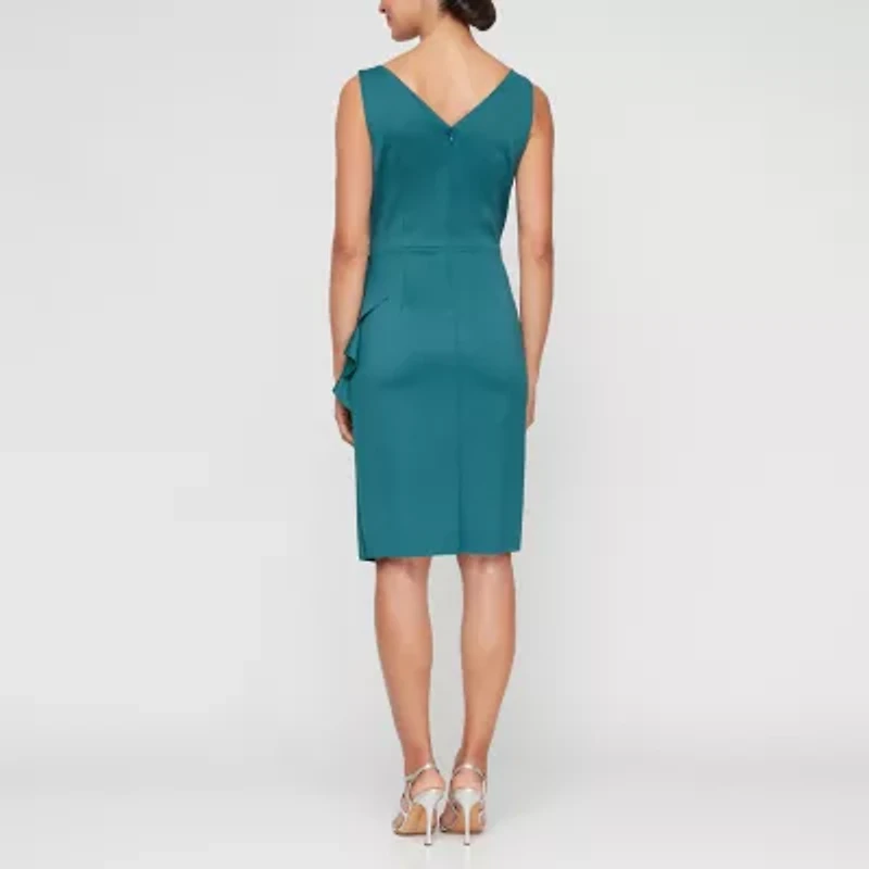 Atelier Danielle Smoothing And Slimming Collection Womens Sleeveless Sheath Dress
