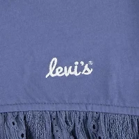 Levi's Big Kid Girls Round Neck Long Sleeve Blouse