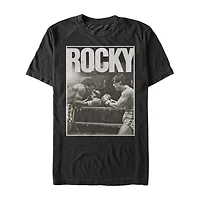 Mens Short Sleeve Rocky Graphic T-Shirt