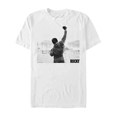 Mens Short Sleeve Rocky Graphic T-Shirt